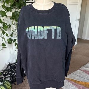 UNDFTD Black Sweatshirt XXL